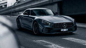 Track Monster 2018 Mercedes Amg Gtr Wallpaper