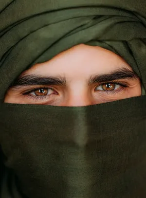 Traditional Algerian Man Wallpaper