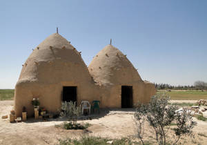 Traditional Beehive Houses In Syria Wallpaper