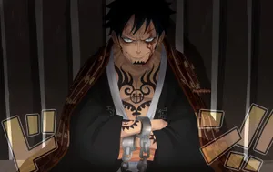 Trafalgar Artwork One Piece Desktop Wallpaper