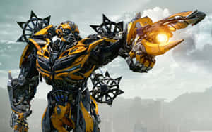 Transformers Bumblebee Charging Up Wallpaper