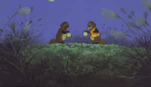 Transforming Tanukis In Pom Poko Wallpaper