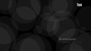 Transparent Circles Lenovo Official Wallpaper