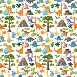 Trees Aesthetic Dino Wallpaper