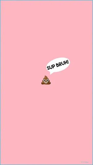 Trending Bruh Girl Expression In Action Wallpaper