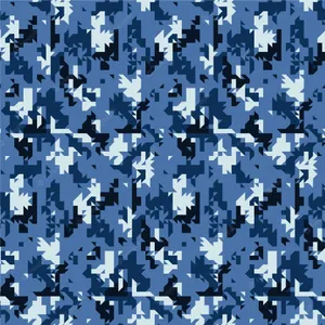 Trendy Blue Camo For The Style Conscious Wallpaper