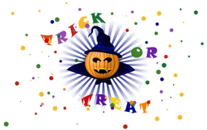 Trick Or Treat White Background Wallpaper