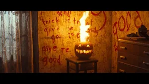 Trick R Treat Halloween Pumpkin Wallpaper