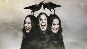 Trio Ozzy Osbourne Wallpaper