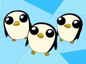 Triple Gunter Adventure Time Wallpaper