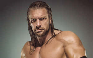 Triple H Dim Grey Portrait Wallpaper