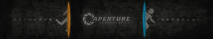 Triple Monitor Aperture Wallpaper