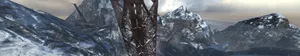 Triple Monitor Mountains Wallpaper