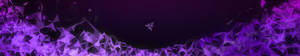 Triple Monitor Purple Wallpaper