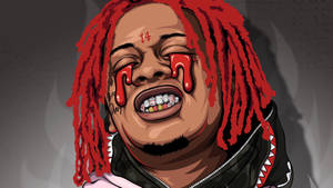 Trippie Redd Red Tears Wallpaper