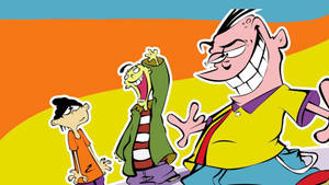 Trippy Ed Edd N Eddy Poster Wallpaper