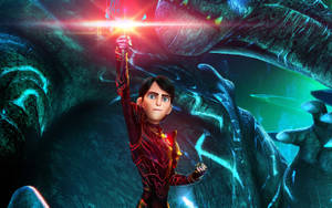 Trollhunters Tales Of Arcadia Shining Sword Wallpaper