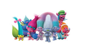 Trolls 2016 Movie Cast Wallpaper