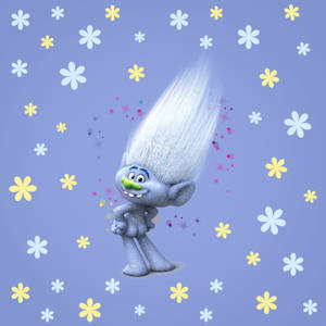 Trolls Glittery Diamond Guy Wallpaper