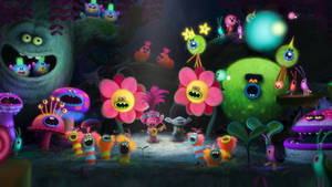 Trolls Musical Scene Wallpaper