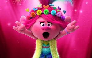 Trolls Poppy Rock And Roll Wallpaper