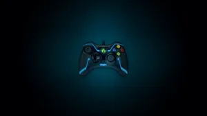 Tron Xbox Console Controller Wallpaper