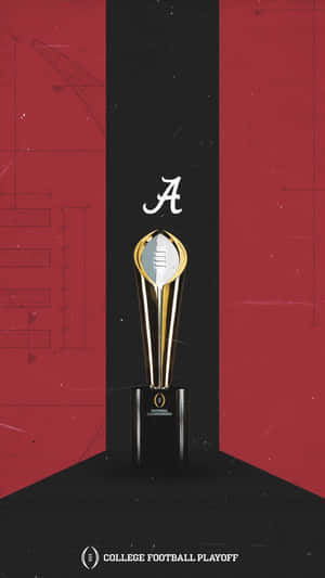 Trophy Alabama Football Iphone Wallpaper