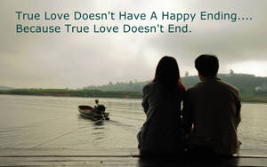 True Love Quote Wallpaper