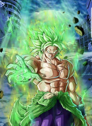 True Super Saiyan Broly Wallpaper