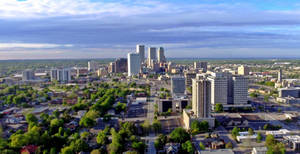 Tulsa Oklahoma Horizon Skyline Wallpaper