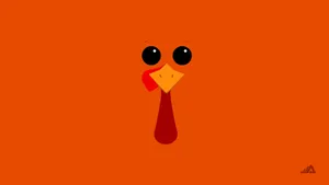 Turkey Thanksgiving Vector Art Wallpaper