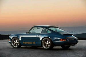 Turquoise Singer Porsche Twilight Wallpaper