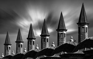 Turrets In Konya Wallpaper