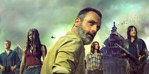 Tv 4k The Walking Dead Cast Wallpaper