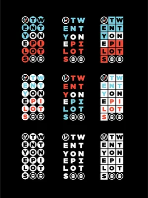 Twenty One Pilots Letter Art Wallpaper