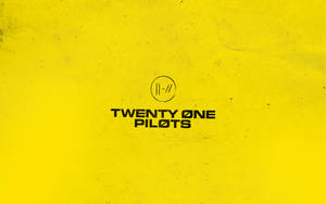Twenty One Pilots Logo Yellow Wallpaper