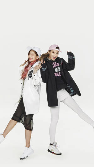 Twice Dahyun And Sana Wallpaper