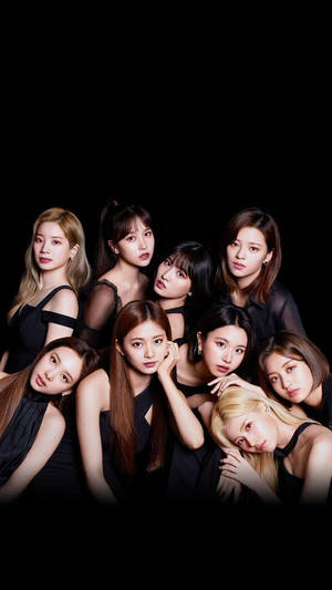 Twice In Black Wallpaper