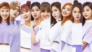 Twice In Lavender Theme Wallpaper