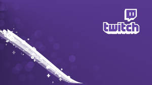 Twitch 3d Effect Logo Wallpaper