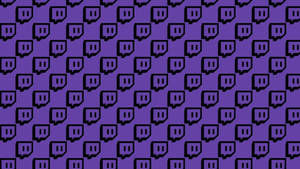 Twitch Icon Patterns Wallpaper