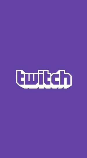 Twitch Logo On A Purple Background Wallpaper