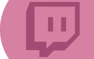 Twitch Pink Logo Wallpaper