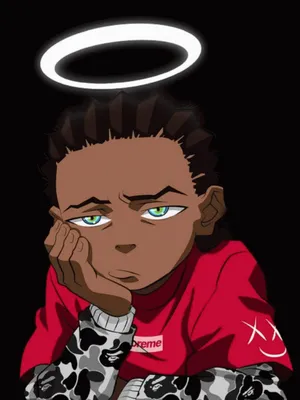 Two Cartoon Rappers Taking The Stage! Wallpaper