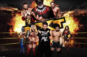 Two Of The Most Iconic Superstars Collide In The Ring Wallpaper