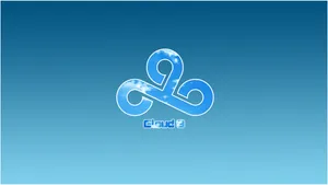 Two Tone Dark And Light Cloud9 Wallpaper