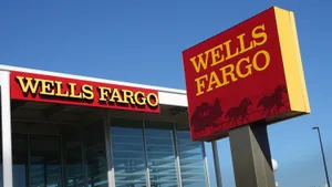 Two Wells Fargo Store Signs Wallpaper