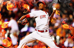 Two Youth Baseball Players Compete In A Pickup Game Wallpaper