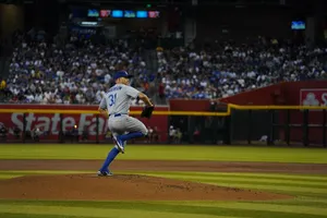 Tyler Anderson As Pitcher Wallpaper