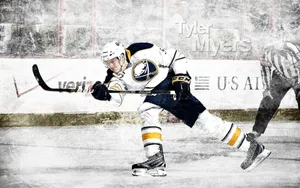 Tyler Myers Buffalo Sabres Ice Hockey Player Wallpaper